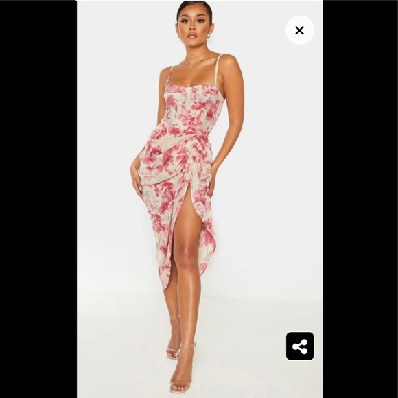 Pretty little thing Tie dye print Skirt & Corset Top - Picture 6 of 10